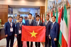Con dos medallas de Oro, una de Plata y una de Bronce, la delegación vietnamita alcanzó el top 4 de países y territorios con mejores logros. (Foto: Vietnam+)