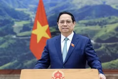 El primer ministro, Pham Minh Chinh. (Fuente: VNA)