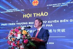 El vicepresidente del Comité Popular Provincial de Lang Son, Doan Thanh Son. (Foto: VNA)