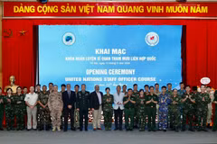 Inauguran en Vietnam curso de capacitación de oficiales de Estado Mayor de ONU