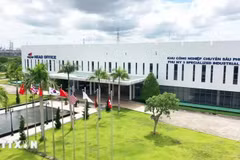 Parque industrial especializado Phu My 3, en la ciudad de Phu My, provincia de Ba Ria-Vung Tau. (Fuente: VNA)