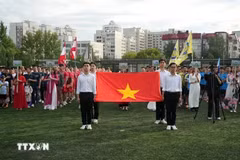 En la inauguración del torneo (Fuente: VNA)