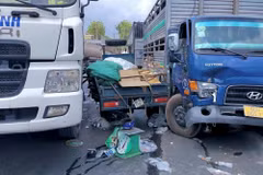 El escenario de un accidente de tráfico (Fuente: VNA)