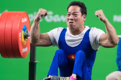 El atleta Le Van Cong (Fuente: VNA)