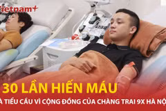 Nguyen Van Thanh, altruista joven con 130 donaciones de sangre y plaquetas