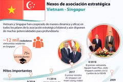 [Infografía] Nexos de asociación estratégica Vietnam - Singapur