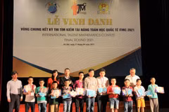 Estudiantes vietnamitas ganan 16 medallas de oro en concurso internacional de matemáticas