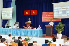 Presidente de Vietnam dialoga con electores en Ciudad Ho Chi Minh