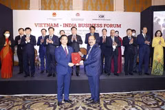 Compañías vietnamitas e indias cooperan en desarrollo de infraestructura, industria e innovación
