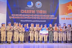 Valoran contribución de cascos azules vietnamitas al mantenimiento de la paz