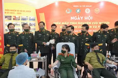 Ministerio de Defensa de Vietnam convoca movimiento de donación de sangre