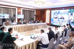 Efectúan reunión virtual del Grupo de trabajo de altos funcionarios de Defensa de la ASEAN y socios