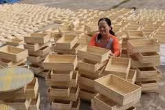 Vietnam reporta alza en exportaciones de ratán, bambú, juncia y alfombra