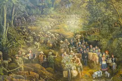 Concluida pintura panorámica sobre histórica batalla Dien Bien Phu