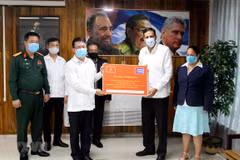 Llegan a Cuba mensaje de felicitación y obsequio de Vietnam por éxito de VIII Congreso partidista