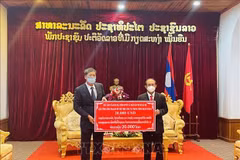 Hanoi apoya a provincia laosiana en la lucha contra el COVID-19