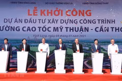 Primer ministro de Vietnam inaugura proyectos de tránsito clave del Sur