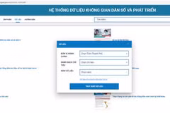 Lanzan primer sitio web sobre datos de población y situación socioeconómica de Vietnam
