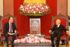 Destaca máximo dirigente partidista de Vietnam relaciones con Rusia 