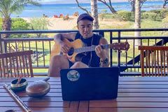 Pasión por el jazz de artista de origen vietnamita en Estados Unidos