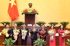 Eligen a cinco miembros del Comité Permanente del Parlamento vietnamita