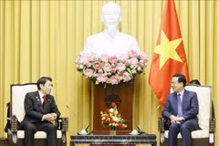 Presidente vietnamita exige agilizar actividades para mejorar lazos con Japón