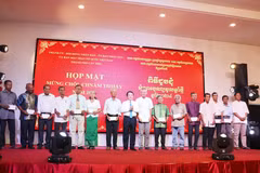 Extienden felicitaciones a khmeres en provincia vietnamita con motivo de Chol Chnam Thmay