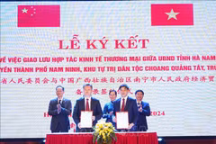 Fortalecen cooperación entre localidades de Vietnam y China