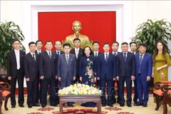 Dirigente partidista recibe a delegación del Partido de Trabajadores de Corea del Norte