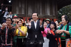 Celebran festival de primavera en homenaje a 54 grupos étnicos de Vietnam