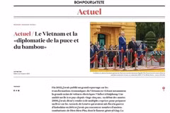 Periódico suizo destaca éxitos económico y diplomático de Vietnam en 2023
