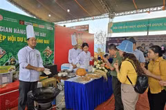 Kon Tum: Récord de Vietnam en preparación de platos utilizando ginseng local