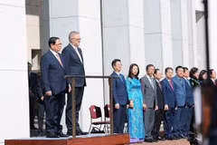 Efectúan en Canberra acto de bienvenida al premier de Vietnam