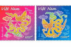 Lanzan sellos por año del dragón para promover patrimonio mundial de Vietnam