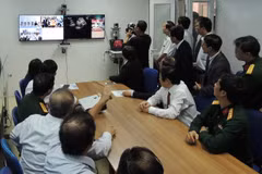 En funcionamiento sistema telemédico en la isla de Bach Long Vi