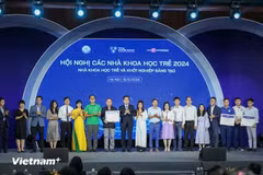 Una conferencia sobre jóvenes científicos y nuevas empresas innovadoras de Vietnam. (Fuente: Vietnamplus)