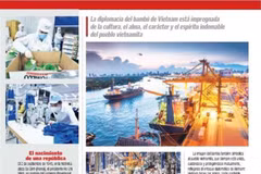 El artículo titulado “Vietnam celebra su 79 aniversario de la Independencia” del autor Mouris Salloum Geogre. (Fuente: captura de la pantalla)