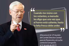Orientaciones del máximo dirigente vietnamita sobre lucha anticorrupción