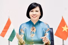La embajadora vietnamita en Hungría y Croacia, Nguyen Thi Bich Thao (Foto: Cortesía de la Embajada de Vietnam en Hungría)