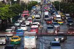 Registran récord de precipitaciones en Bangkok en últimos 25 años