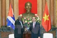 Vietnam dispuesto a apoyar a Cuba, afirma presidente Tran Dai Quang