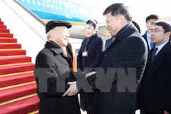 Máximo líder partidista de Vietnam inicia visita oficial a China 