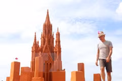 Primer parque de estatuas de arena en Vietnam 