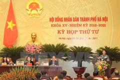 Clausuran cuarta reunión del Consejo Popular de Hanoi de XV mandato