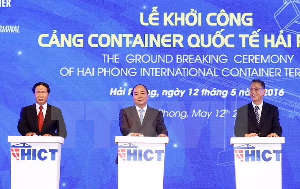 Emprenden construcción de puerto de contenedores Hai Phong ảnh 1