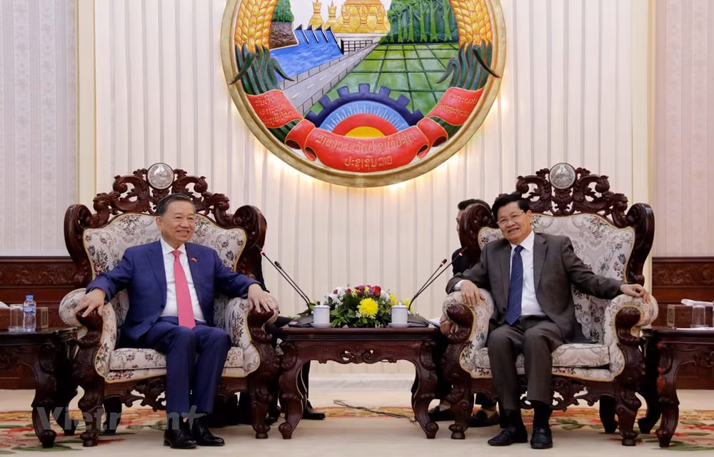 Fortalecen Vietnam y Laos vínculos en seguridad ảnh 1