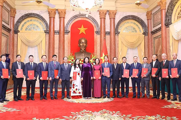 Vicepresidenta de Vietnam pide mayor desempeño de diplomáticos nacionales ảnh 1