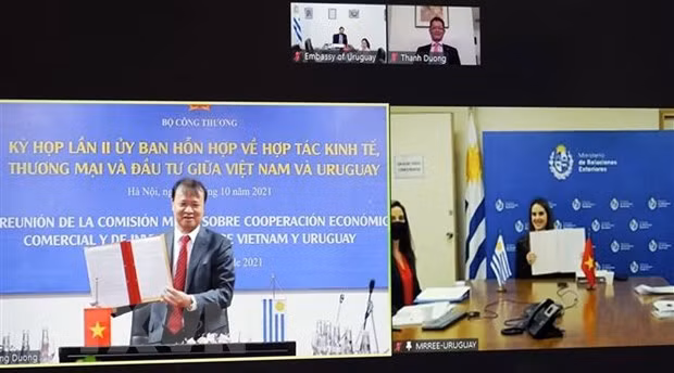 Vietnam y Uruguay buscan fortalecer lazos económicos ảnh 1 Vietnam y Uruguay buscan fortalecer lazos económicos ảnh 1