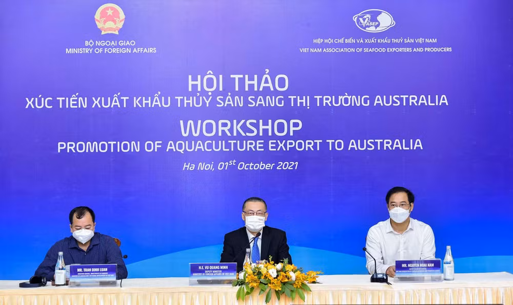 Crecen exportaciones de productos acuáticos vietnamitas a Australia ảnh 1
