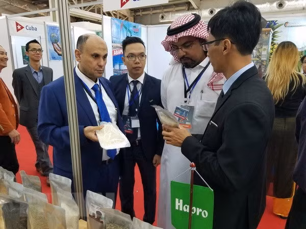 Productos de Vietnam captan interés en feria internacional en Argelia ảnh 1